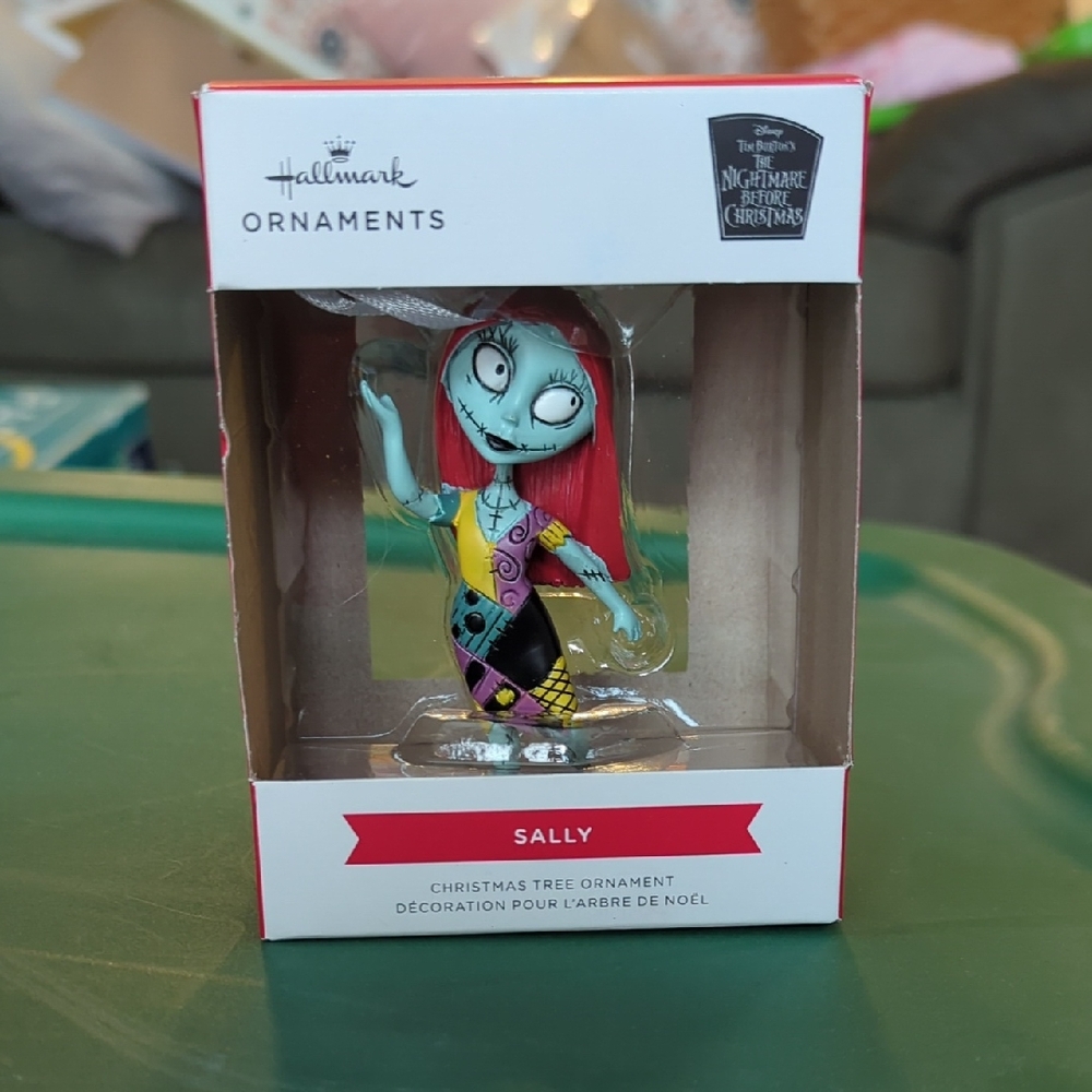 Hallmark Sally Ornament with Red, Blue, and Yellow